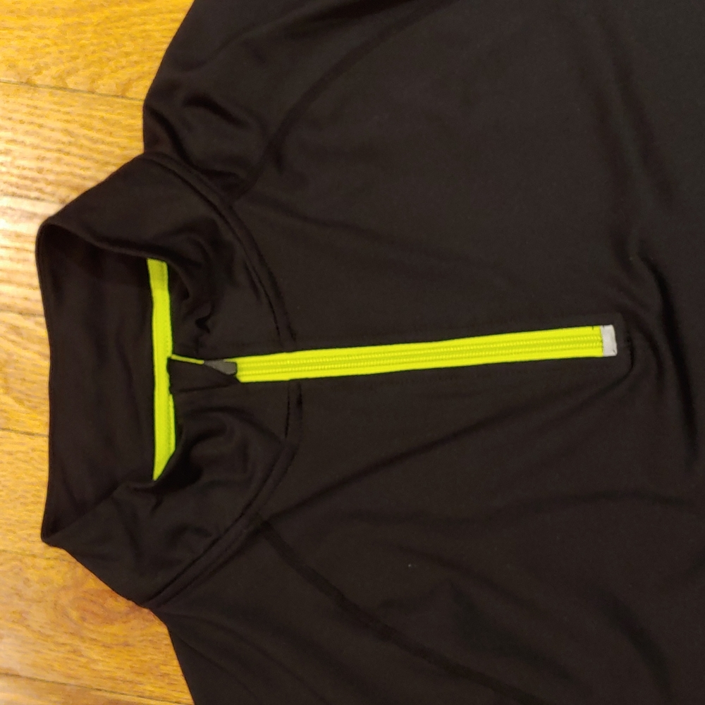 Fila Sport Men's Running Fitted Pullover Zip shirt size L - Picture 2 of 14